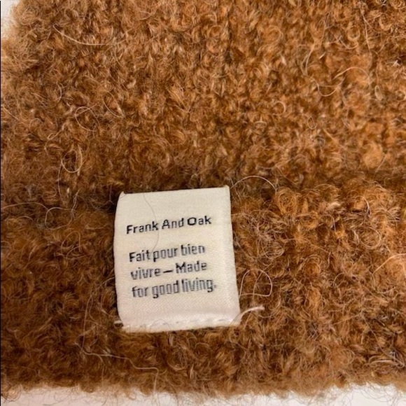 SOLD || Frank & Oak Wool Toque - Picture 2 of 2